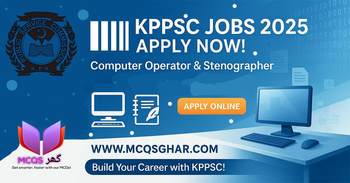 KPPSC Jobs 2025 Advertisement for Computer Operator and Stenographer Positions