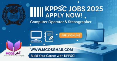 KPPSC Jobs 2025 Advertisement for Computer Operator and Stenographer Positions